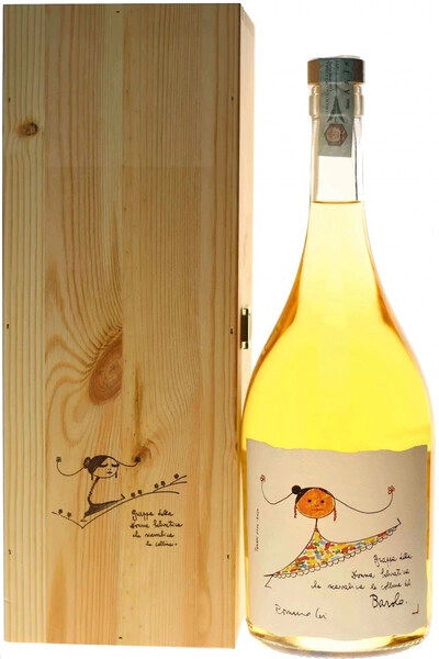 Граппа Distilleria Levi Serafino di Levi Romano, Grappa Barolo, wooden box, 1.5 л