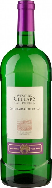 Вино Western Cellars Colombard-Chardonnay Semi-Dry, 1.5 л