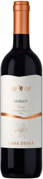 Вино Casa Defra, Merlot, Veneto IGT, 2020