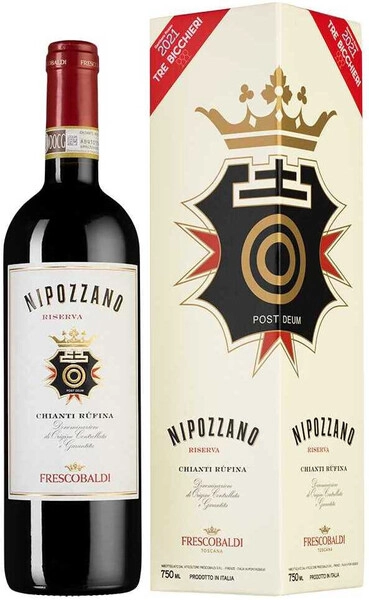 Вино Nipozzano Chianti Rufina Riserva DOCG, 2020, gift box