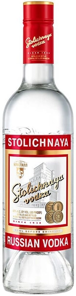 Водка Кристалл, Столичная, 0.5 л