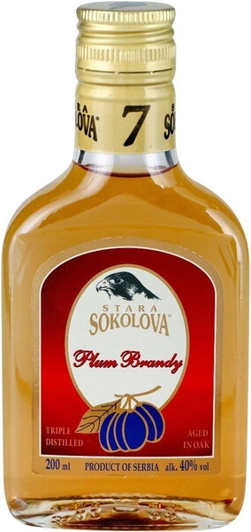 Водка Стара Соколова 7 Экспорт, 200 мл