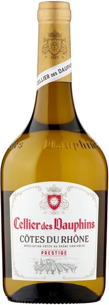 Вино Cellier des Dauphins, "Prestige" Blanc, Cotes du Rhone AOC, 2023