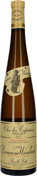 Вино Domaine Weinbach, Pinot Gris Clos des Capucins, 2022