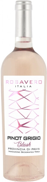 Вино Angelo Rocca e Figli, Rosavero Pinot Grigio Blush, Provincia di Pavia IGT