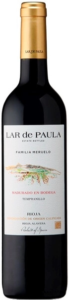 Вино Lar de Paula, Tempranillo, 2019