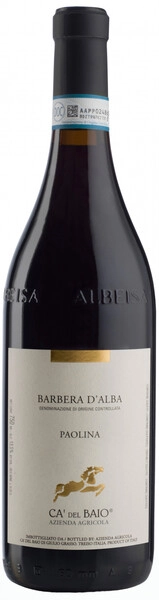 Вино Ca' del Baio, Barbera d'Alba Paolina DOC, 2023