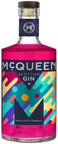 Джин McQueen Blackcurrant & Raspberry, 0.7 л
