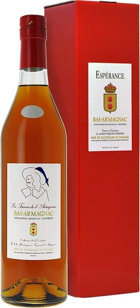 Арманьяк Domaine d'Esperance, Les Tresors de d'Artagnan, Bas-Armagnac AOC, 1974, gift box, 0.7 л