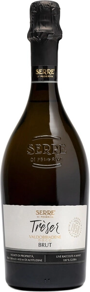Игристое вино Serre di Pederiva, Treser Valdobbiadene DOCG Brut