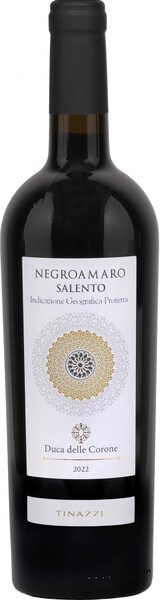 Вино Tinazzi, Duca delle Corone Negroamaro, Salento IGP, 2022