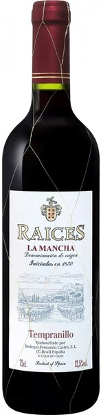 Вино Raices Tempranillo, La Mancha DO