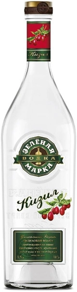 Водка Зелёная Марка Кизил, 0.5 л