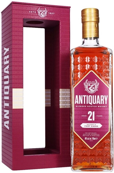 Виски Antiquary 21 Years Old Port Casks, gift box, 0.7 л