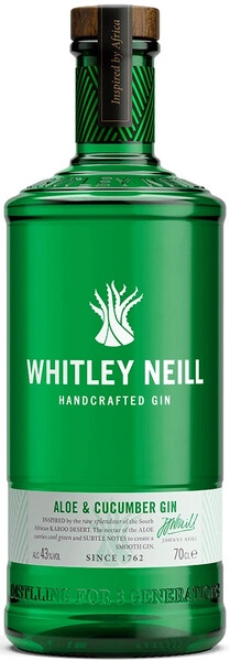 Джин Whitley Neill Aloe & Cucumber, 0.7 л