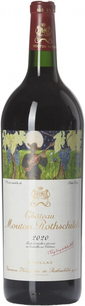 Вино Chateau Mouton Rothschild, Pauillac AOC, 2020, 1.5 л