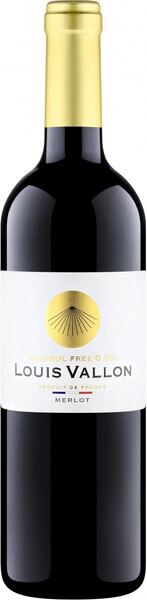 Вино Louis Vallon, Merlot Alcohol Free