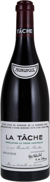 Вино "La Tache" AOC, 2016