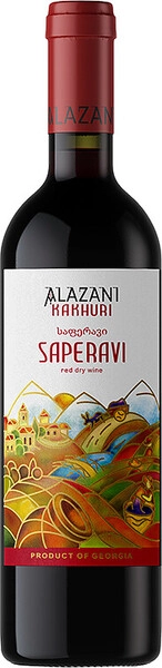 Вино Alazani, Kahuri Saperavi, 2018