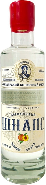Кизлярский коньячный завод, Абрикосовый Шнапс, 0.5 л