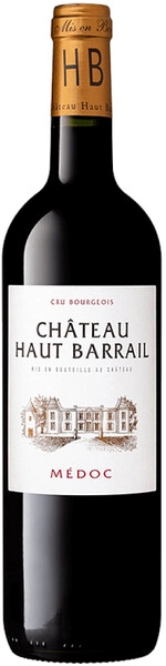 Вино Chateau Haut Barrail, Medoc AOC, 2022