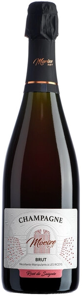 Шампанское Champagne Morize, Brut Rose de Saignee, Champagne AOC, 2019