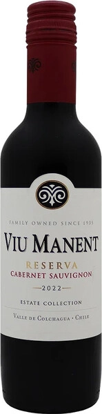 Вино Viu Manent, Estate Collection Reserva Cabernet Sauvignon, 2022, 375 мл