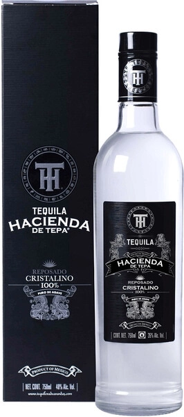 Текила Hacienda de Tepa Reposado Cristalino, gift box, 0.75 л