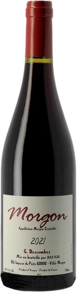 Вино Georges Descombes, Morgon AOC, 2021