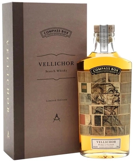 Виски Compass Box, Vellichor, gift box, 0.7 л