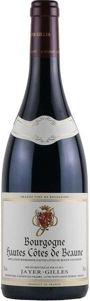 Вино Jayer-Gilles, Bourgogne Hautes Cotes de Beaune AOC Rouge, 2011