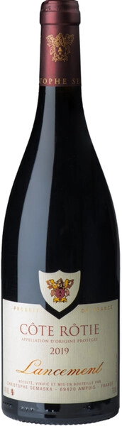 Вино Christophe Semaska, Cote Rotie Lancement AOC, 2019
