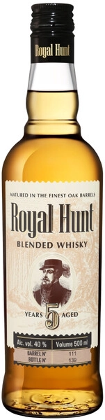 Виски Royal Hunt 5 Years Old, 0.5 л