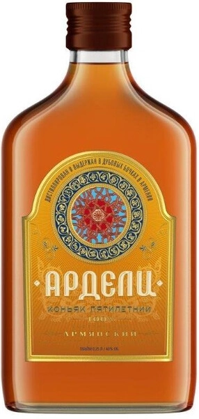 Коньяк "Ardeli" 5 Years Old, 250 мл