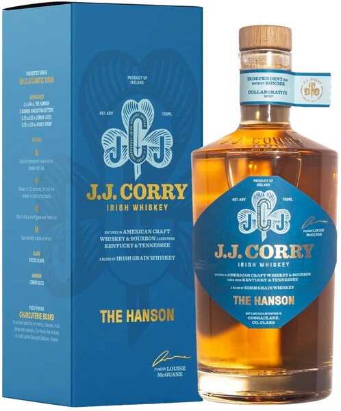 Виски J.J. Corry, The Hanson, gift box, 0.7 л