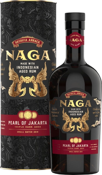Ром Naga Batavia Arrack Pearl of Jakarta, in tube, 0.7 л