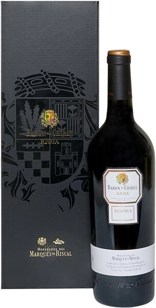Вино Baron de Chirel Reserva, Rioja DOC, 2014, gift box
