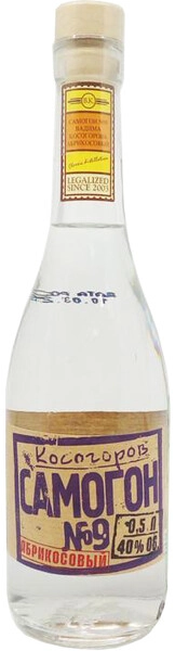 Водка Косогоров Самогон №9 Абрикосовый, 0.5 л