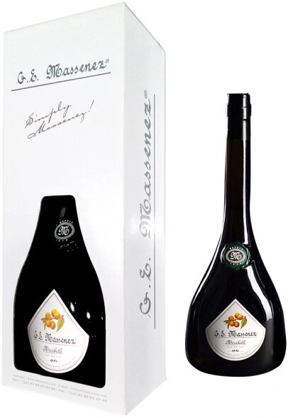 Бренди Massenez, Eau de vie Origine Mirabelle, gift box, 0.7 л