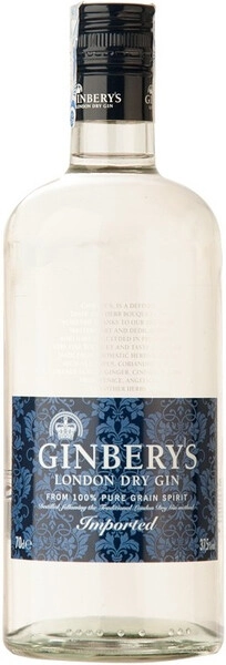 Джин Ginbery's London Dry, 0.7 л