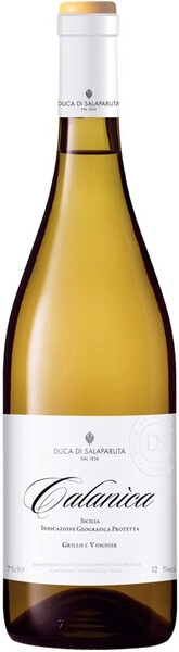 Вино Duca di Salaparuta, Calanica Grillo-Viognier, Terre Siciliane IGT, 2016