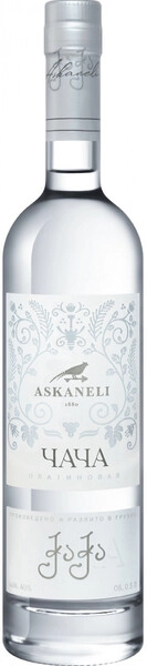 Чача Askaneli Brothers, Platinum Chacha, 0.5 л