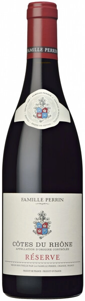 Вино Famille Perrin, Reserve Cotes du Rhone AOC Rouge, 2020