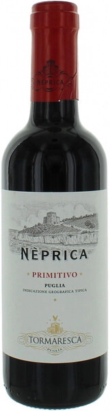 Вино Tormaresca, Neprica Primitivo, Puglia IGT, 2022, 375 мл
