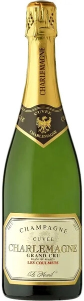Шампанское Guy Charlemagne, Сuvee Les Coulmets Grand Cru Blanc de Blancs, 2015