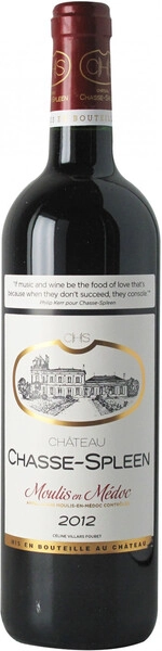 Вино Chateau Chasse-Spleen, Moulis en Medoc AOC Cru Bourgeois, 2012