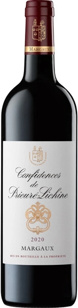 Вино Confidences de Prieure-Lichine, Margaux AOC, 2020