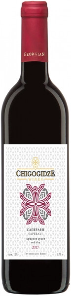 Вино Chigogidze Wines Saperavi, 2017