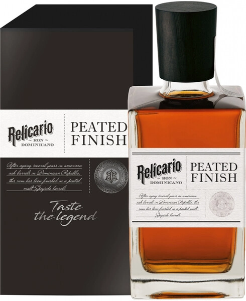 Ром Relicario Peated Finish, gift box, 0.7 л