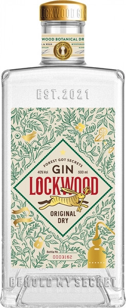 Джин Lockwood Original Dry, 0.5 л